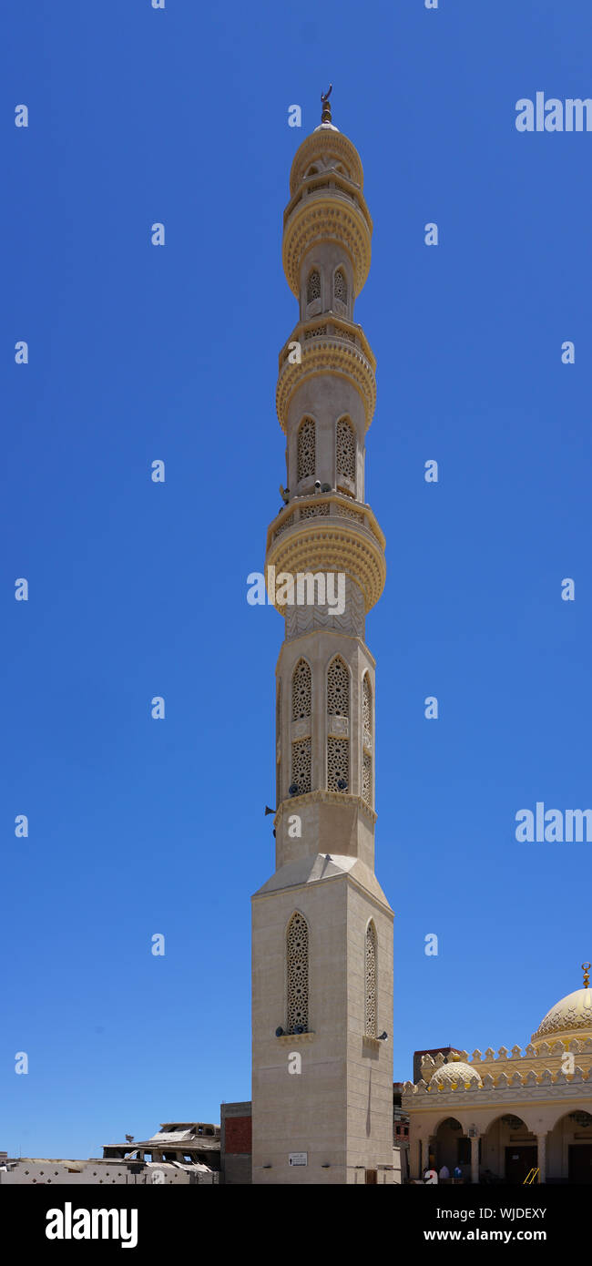 El Mina Moschee Hurghada Ägypten Stock Photo