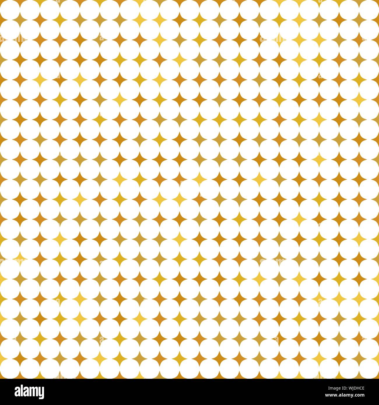 Seamless Modern Vector Pattern With Stars Stock Vector