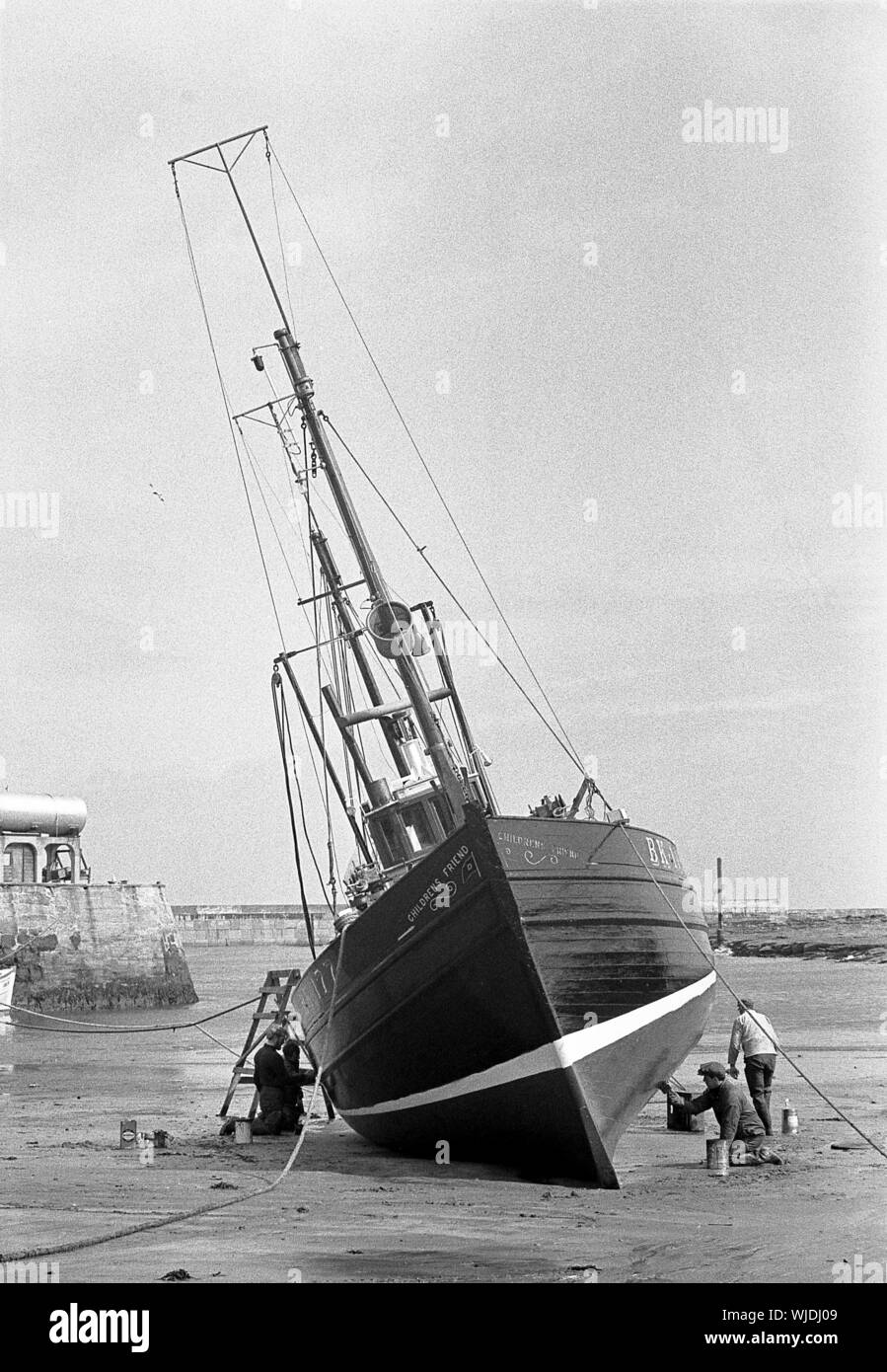 BK177 Childrens Friend, Seahouses, Northumberland,  c.1972 Stock Photo