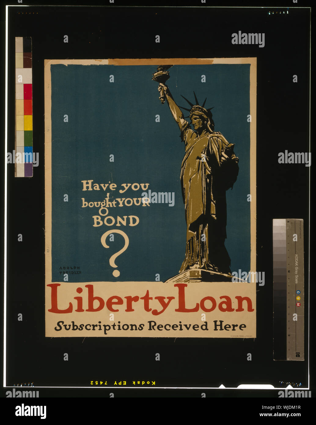 Have you bought your bond? Liberty Loan Subscriptions received here