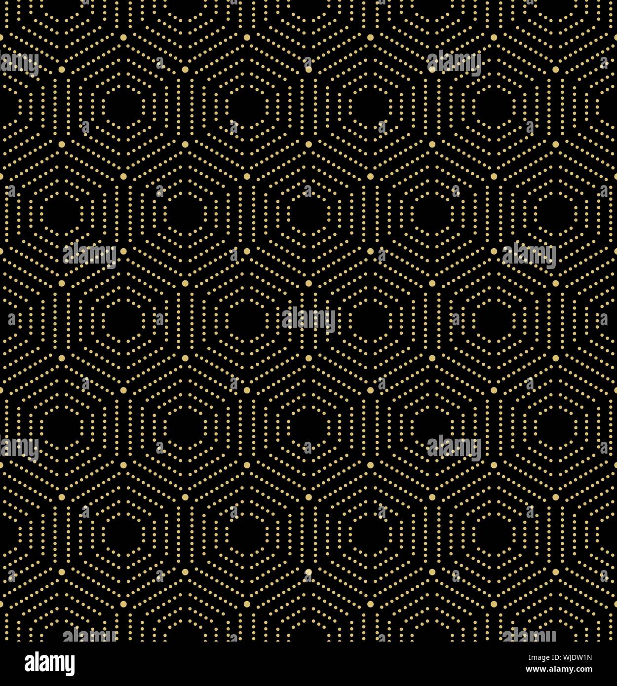 Modern Vector Seamless Dotted Pattern Stock Vector