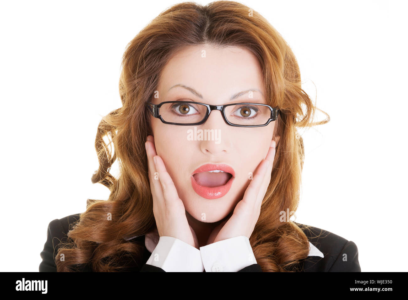 Women shocked its so big hi-res stock photography and images - Alamy