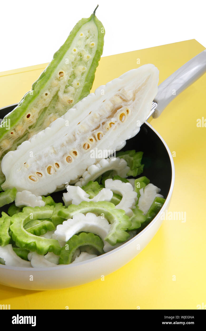 White bitter gourd hires stock photography and images Alamy