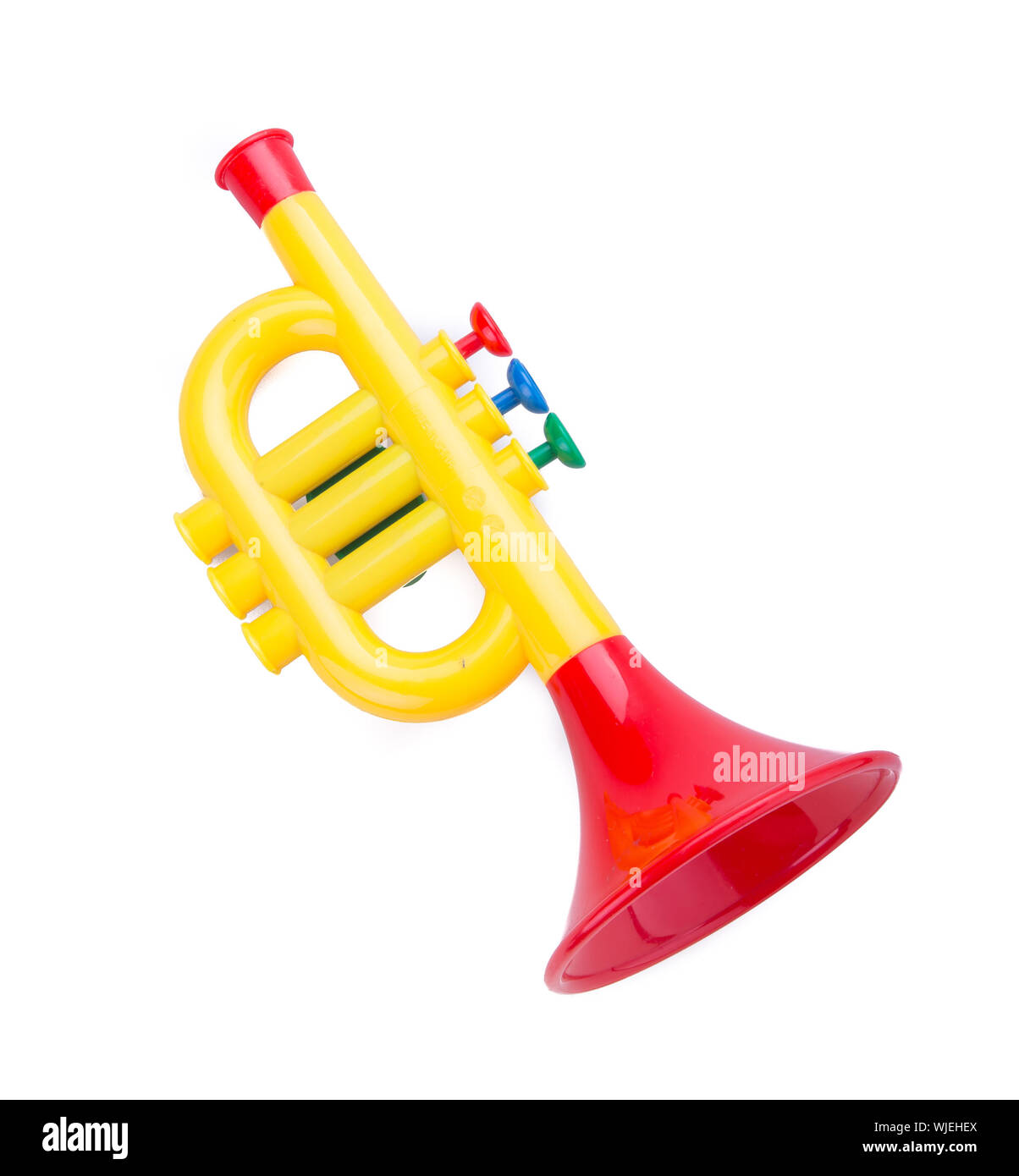 plastic trumpet toy