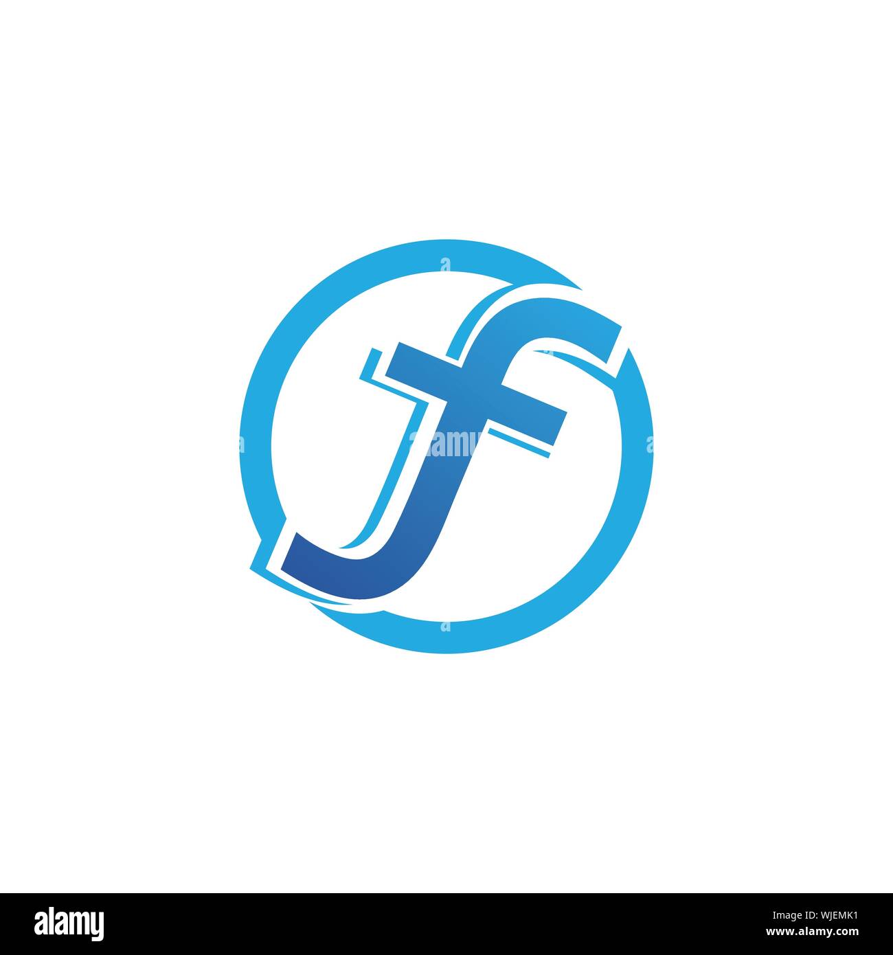 F logo and symbols template vector icons Stock Vector