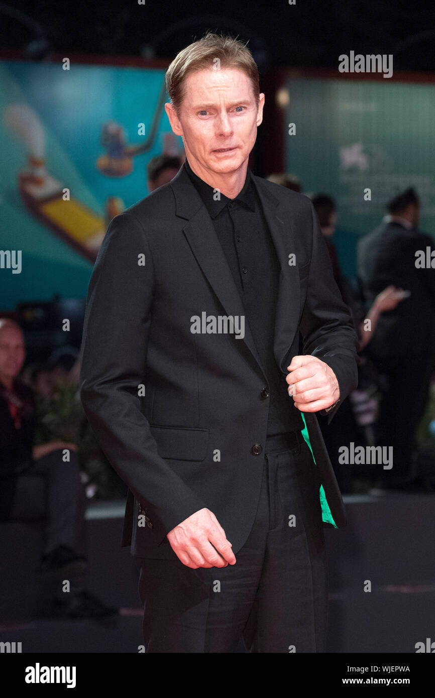 Venice, Italy. 02nd Sep, 2019. Sean Harris attending 'The King' premiere at the 76th Venice International Film Festival at Palazzo del Casino on September 2, 2019 in Venice, Italy. Credit: Geisler-Fotopress GmbH/Alamy Live News Stock Photo
