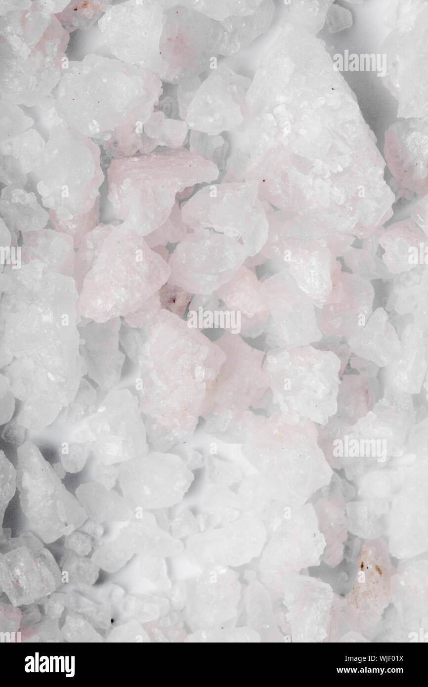 macro image of sea salt crystals Stock Photo Alamy