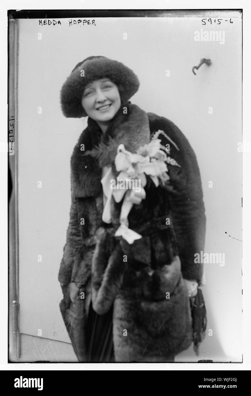 Hedda Hopper Stock Photo
