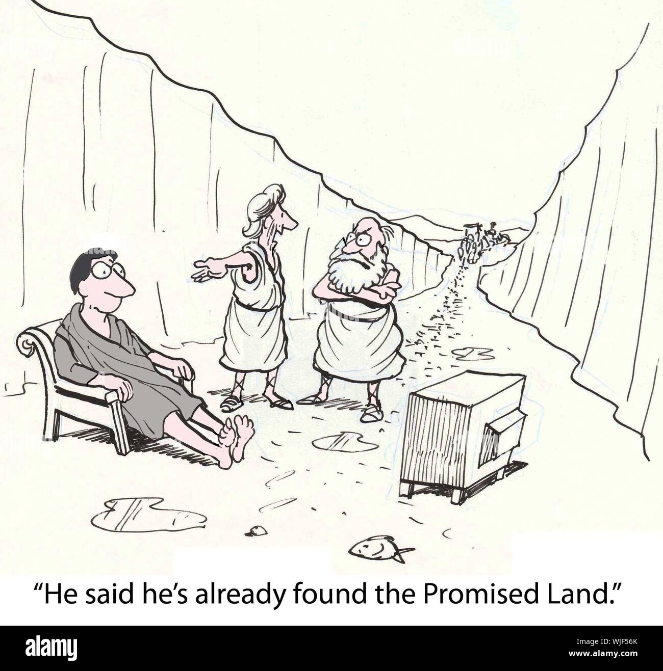 Promised Land Stock Photo