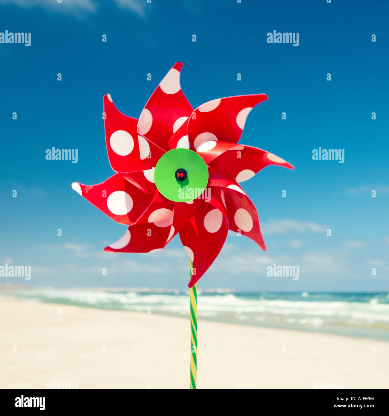 Windmill beach toys hi res stock photography and images Alamy