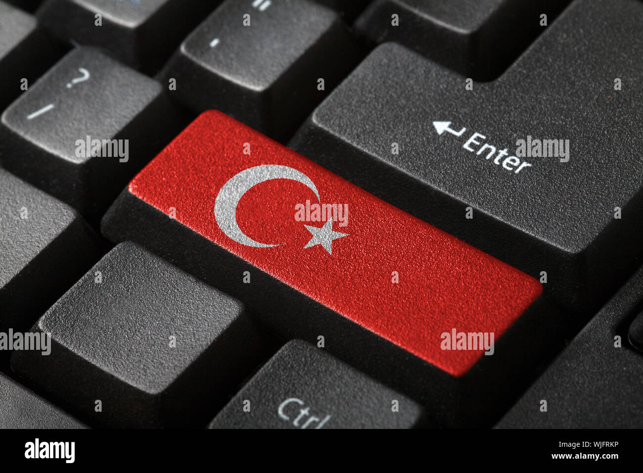 Turkish computer keyboard hi-res stock photography and images - Alamy