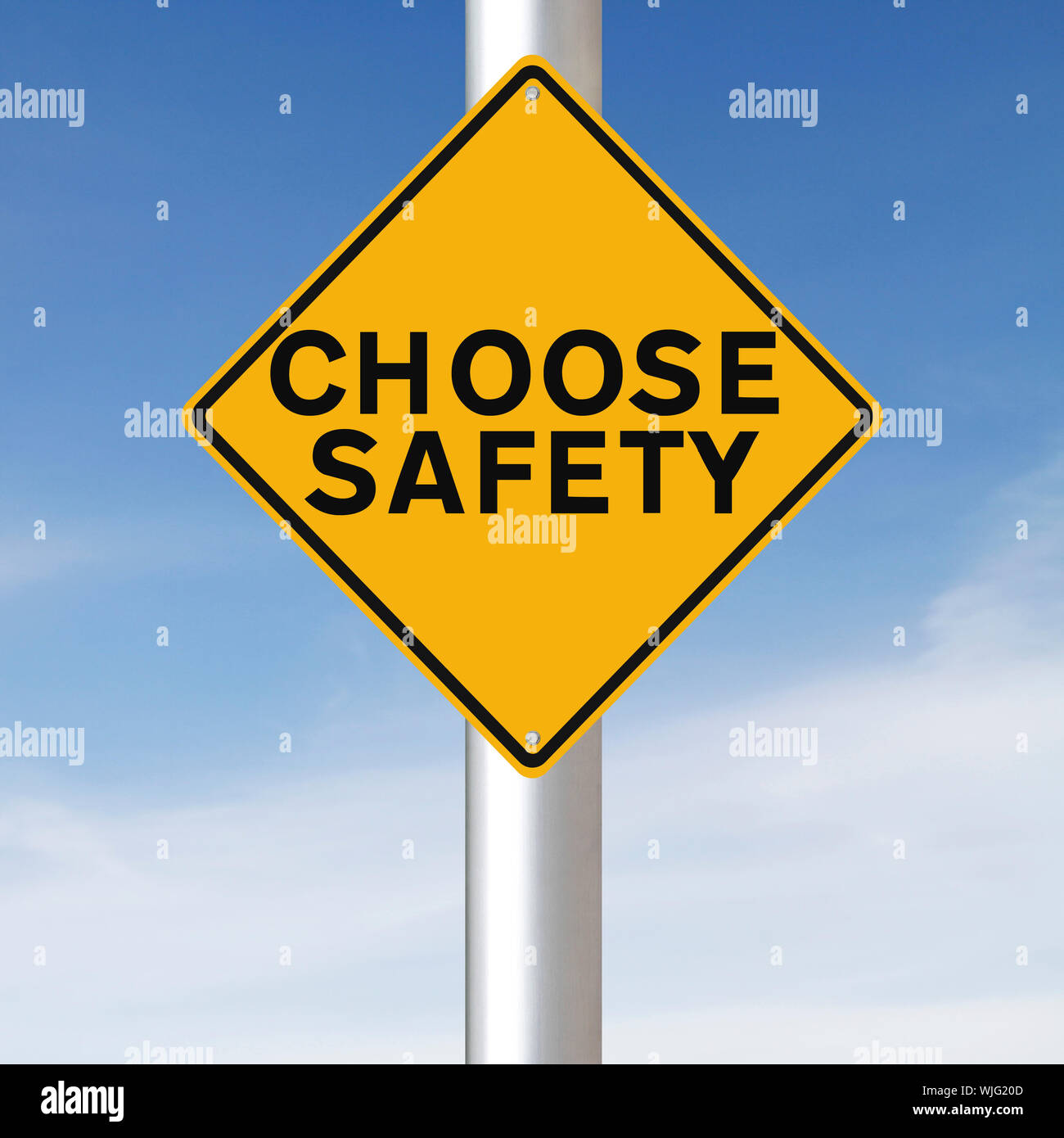 Choose Safety Stock Photo
