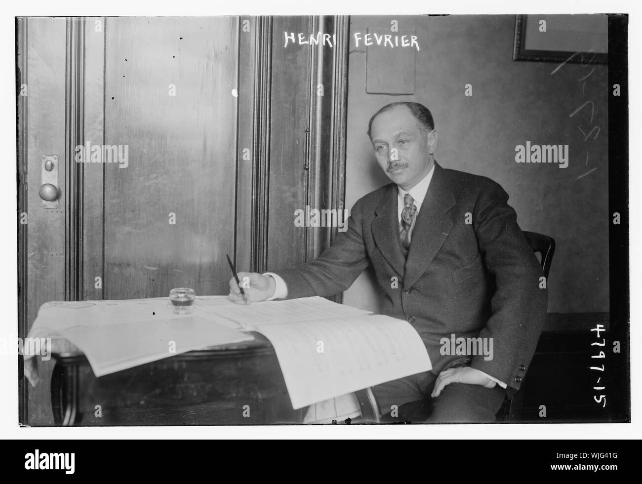 Henri Fevrier Stock Photo
