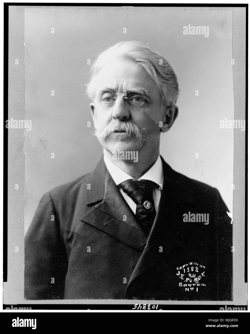 Henry Demarest Lloyed, head-and-shoulders portrait, facing slightly ...