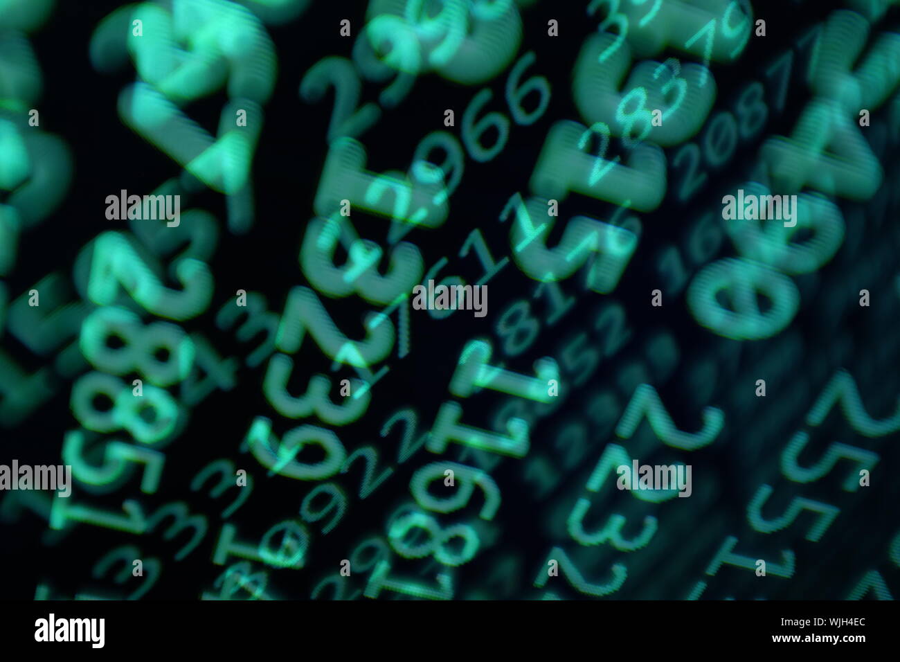 Computer monitor and numbers hires stock photography and images Alamy