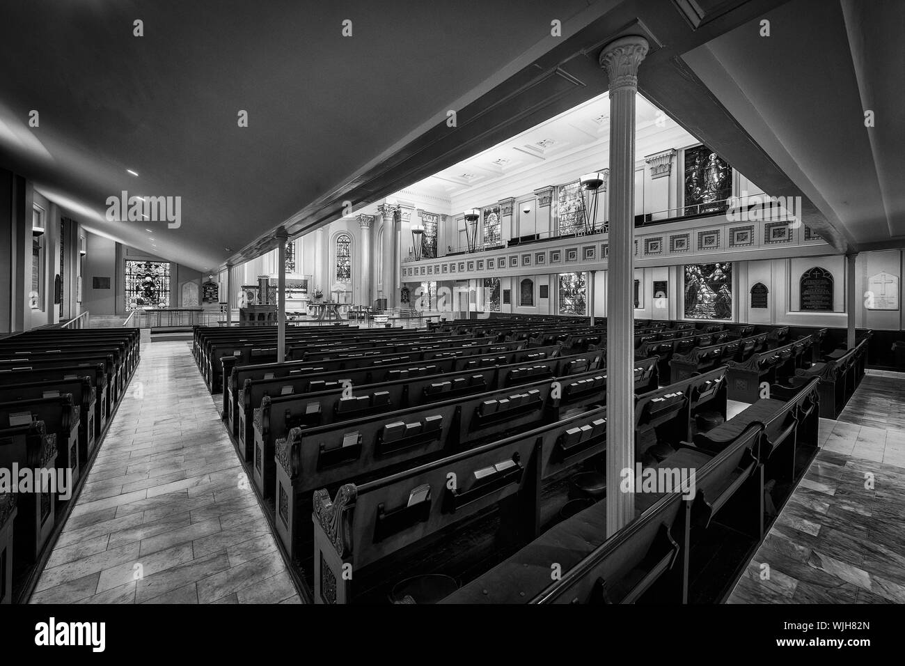 St. Paul's Episcopal Church at 815 E. Grace Street in Richmond, Virginia Stock Photo