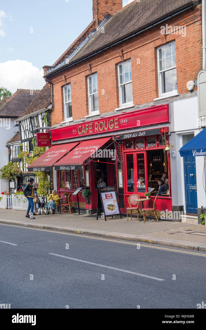 Pinner cafe rouge hires stock photography and images Alamy