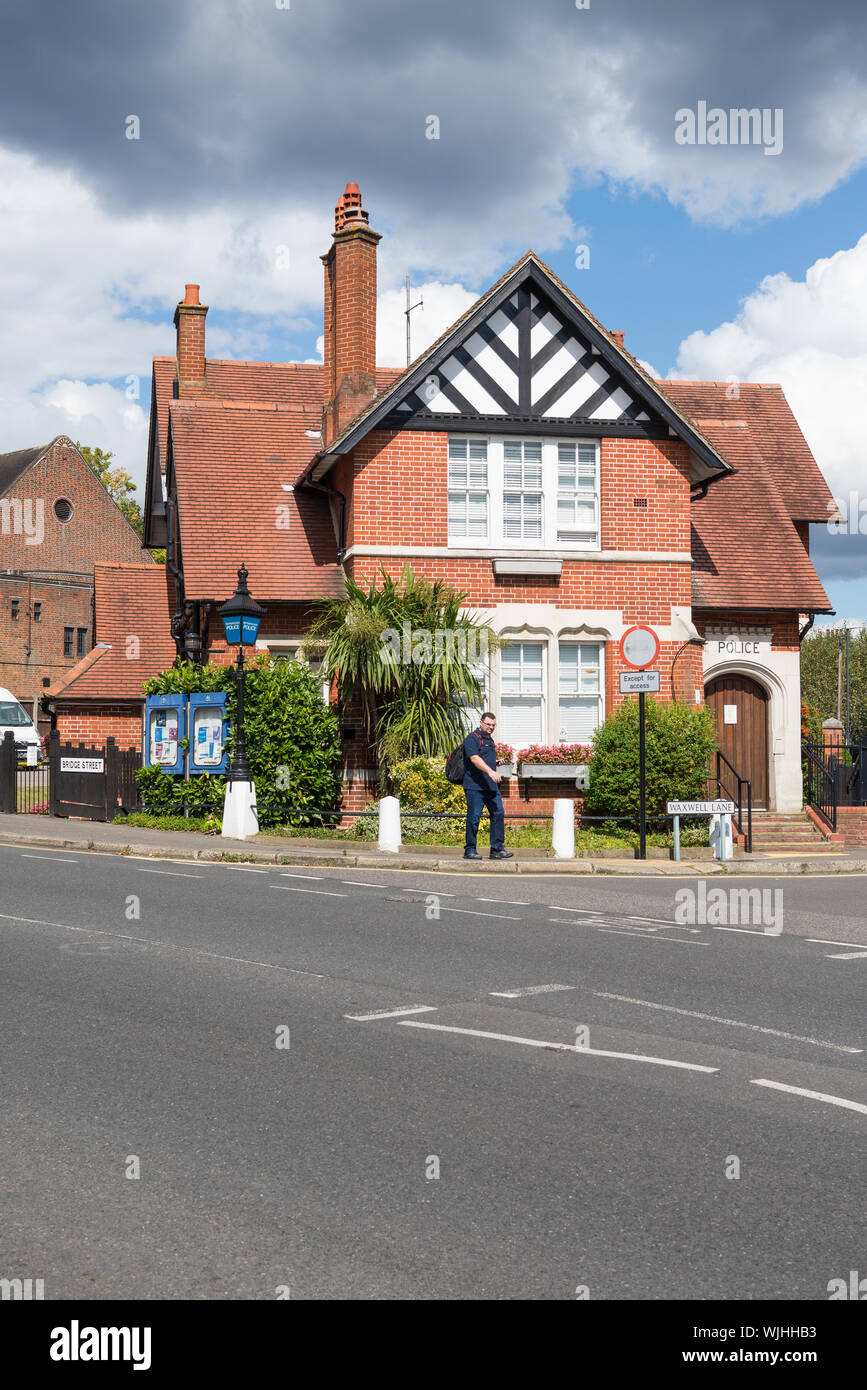 Pinner Metropolitan police station, a Grade ll listed building designed ...