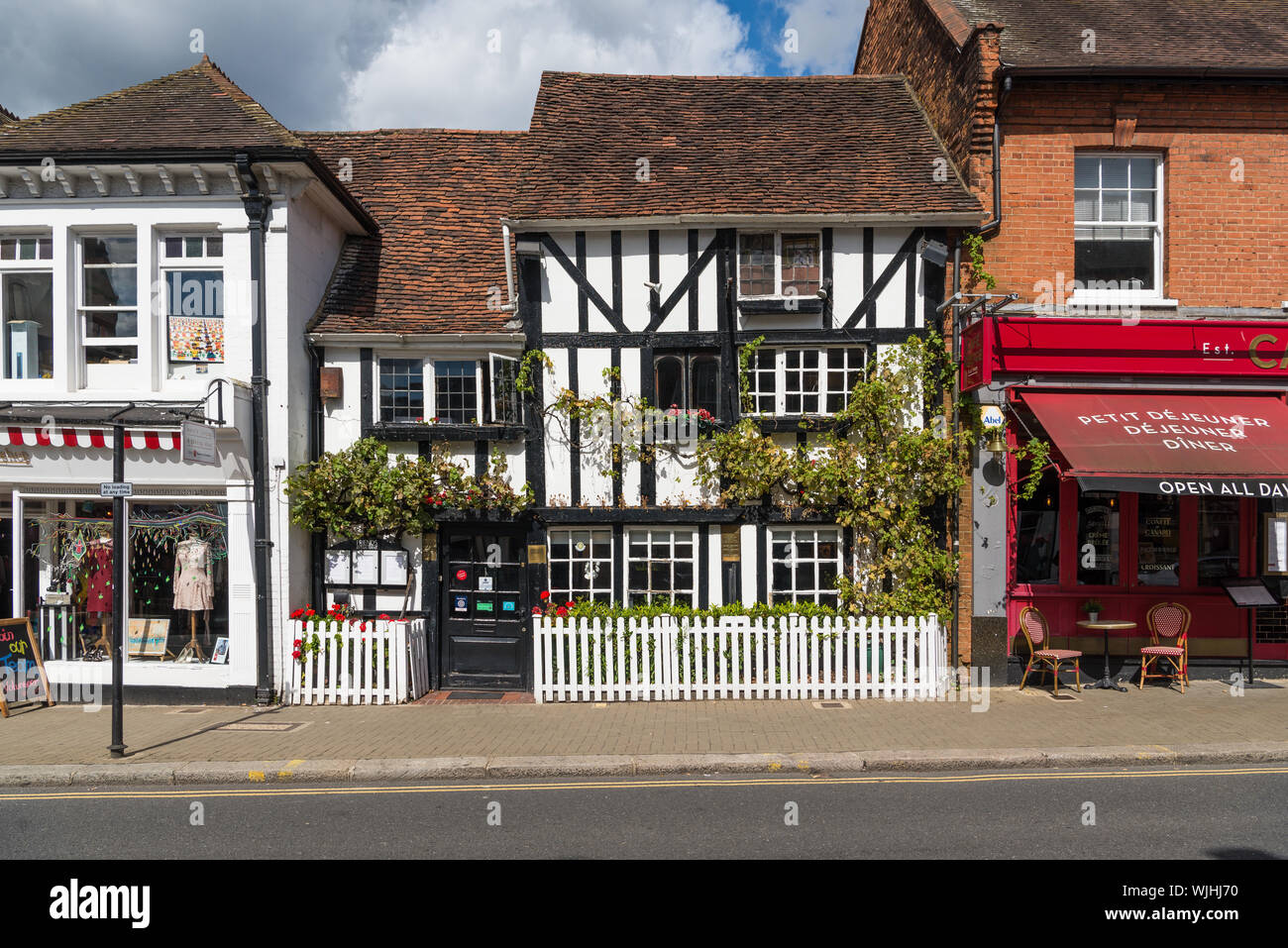 Friends restaurant in Pinner High Street, England, UK Stock Photo Alamy
