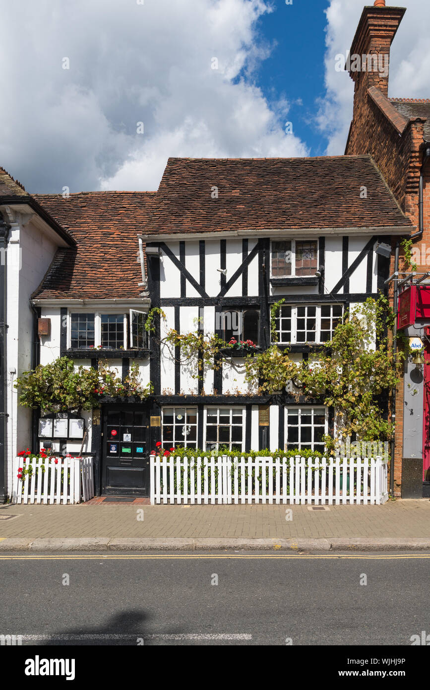 Friends restaurant in Pinner High Street, England, UK Stock Photo Alamy