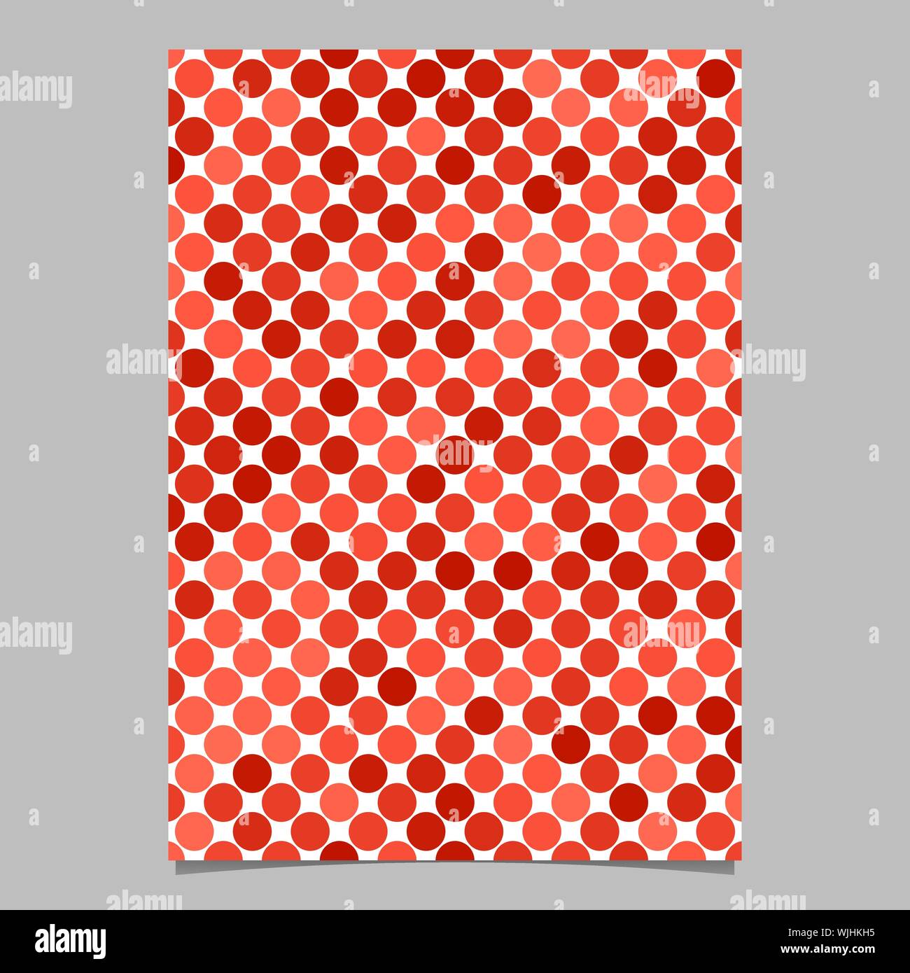 Geometrical circle pattern brochure background template - vector ...