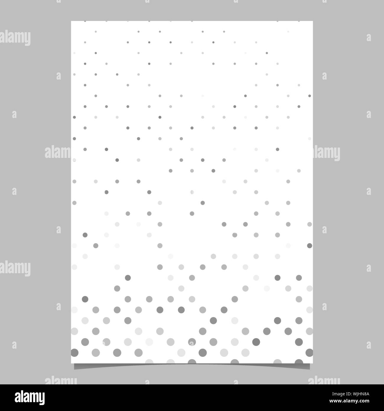 Abstract repeating dot pattern brochure background - vector graphic ...