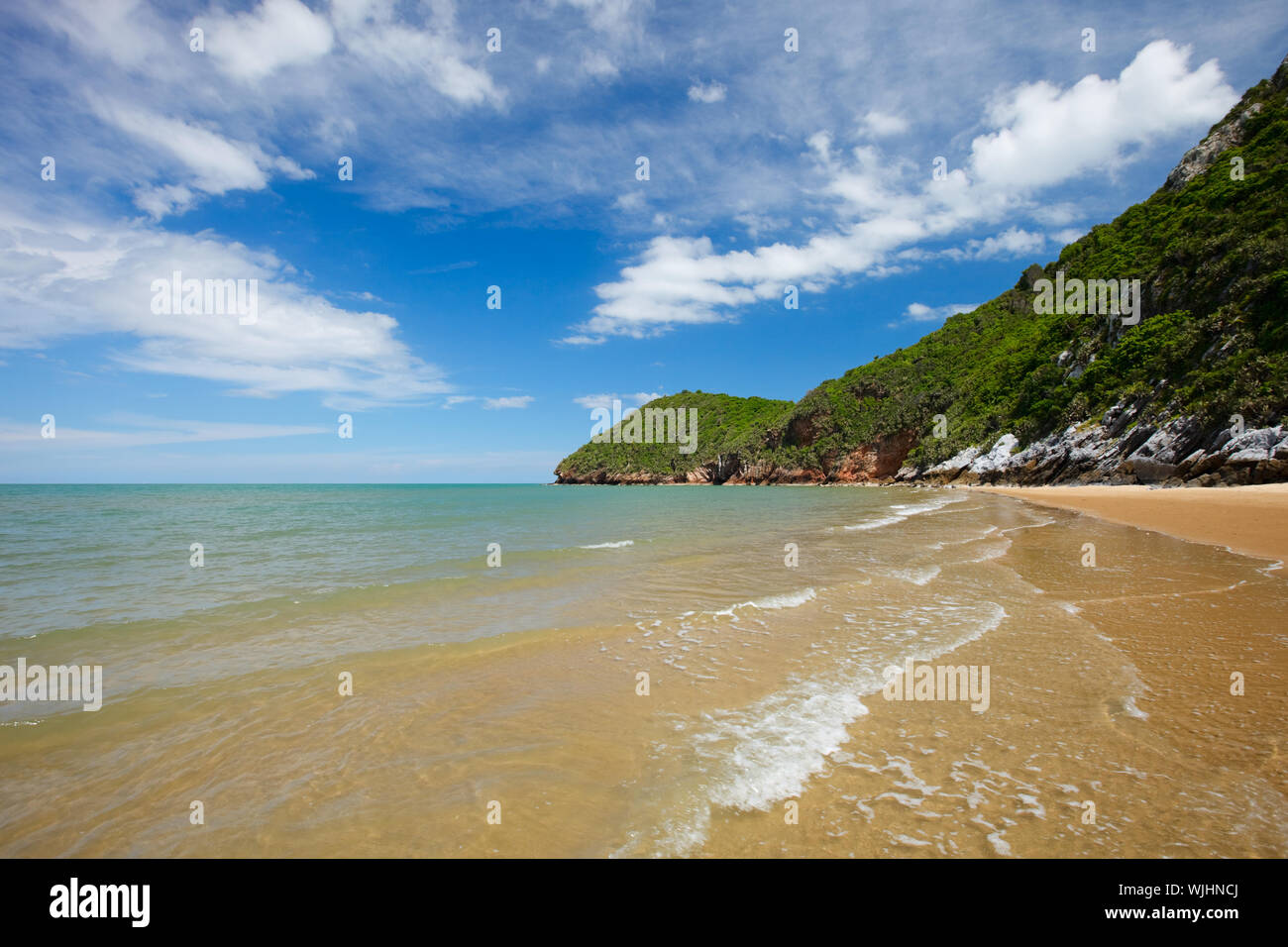 Tropical dream beach in Khao Kalok near Hua Hin, Thailand Stock ...