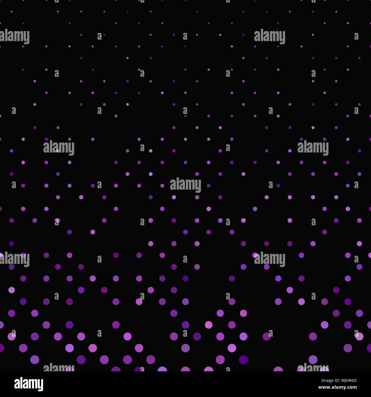 Abstract circle pattern - vector snowfall background graphic from dots ...