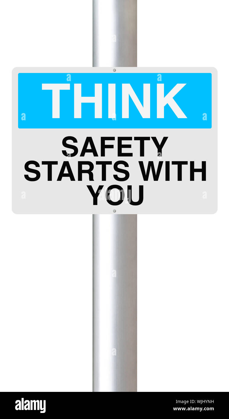 Safety Starts With You Stock Photo