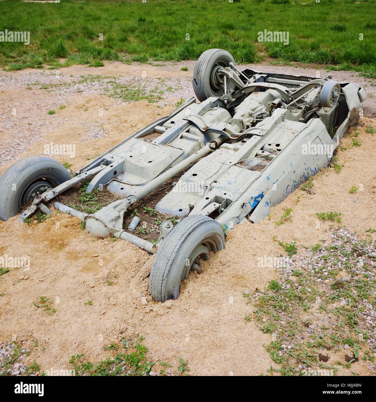 Collection 93+ Pictures cars half-buried in the ground Completed