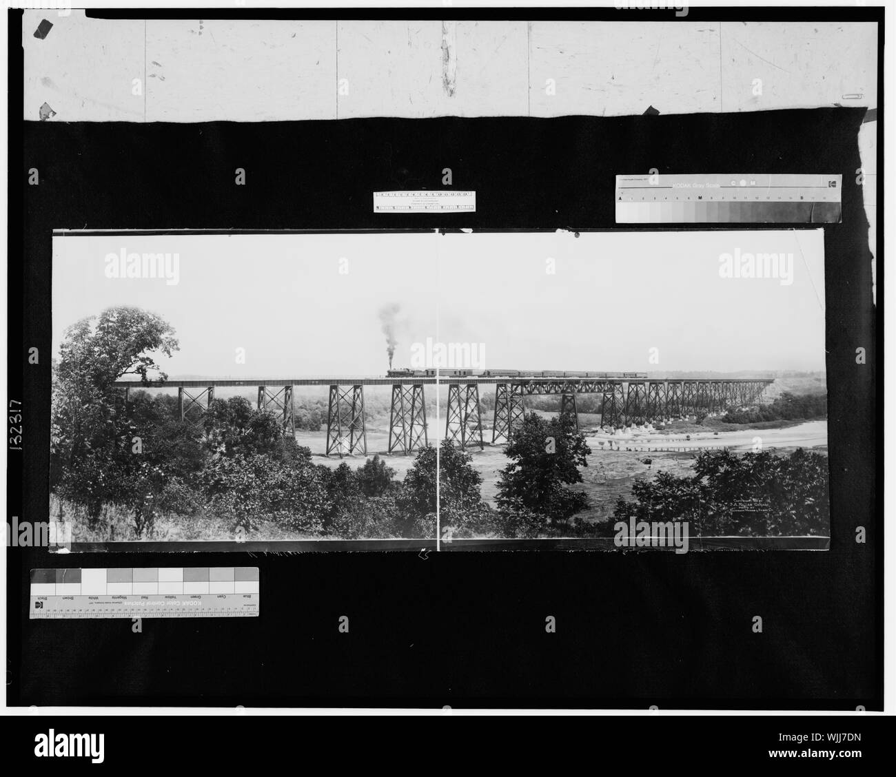 High Bridge, Chicago, Milwaukee and St. Paul Ry Stock Photo Alamy