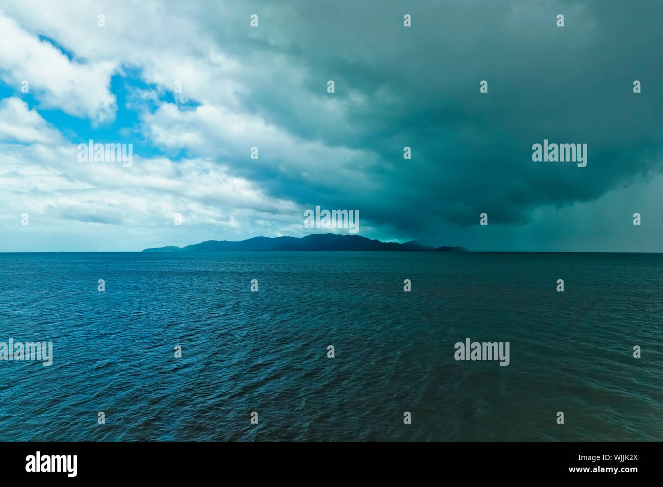 An image of a dramatic weather change Stock Photo - Alamy