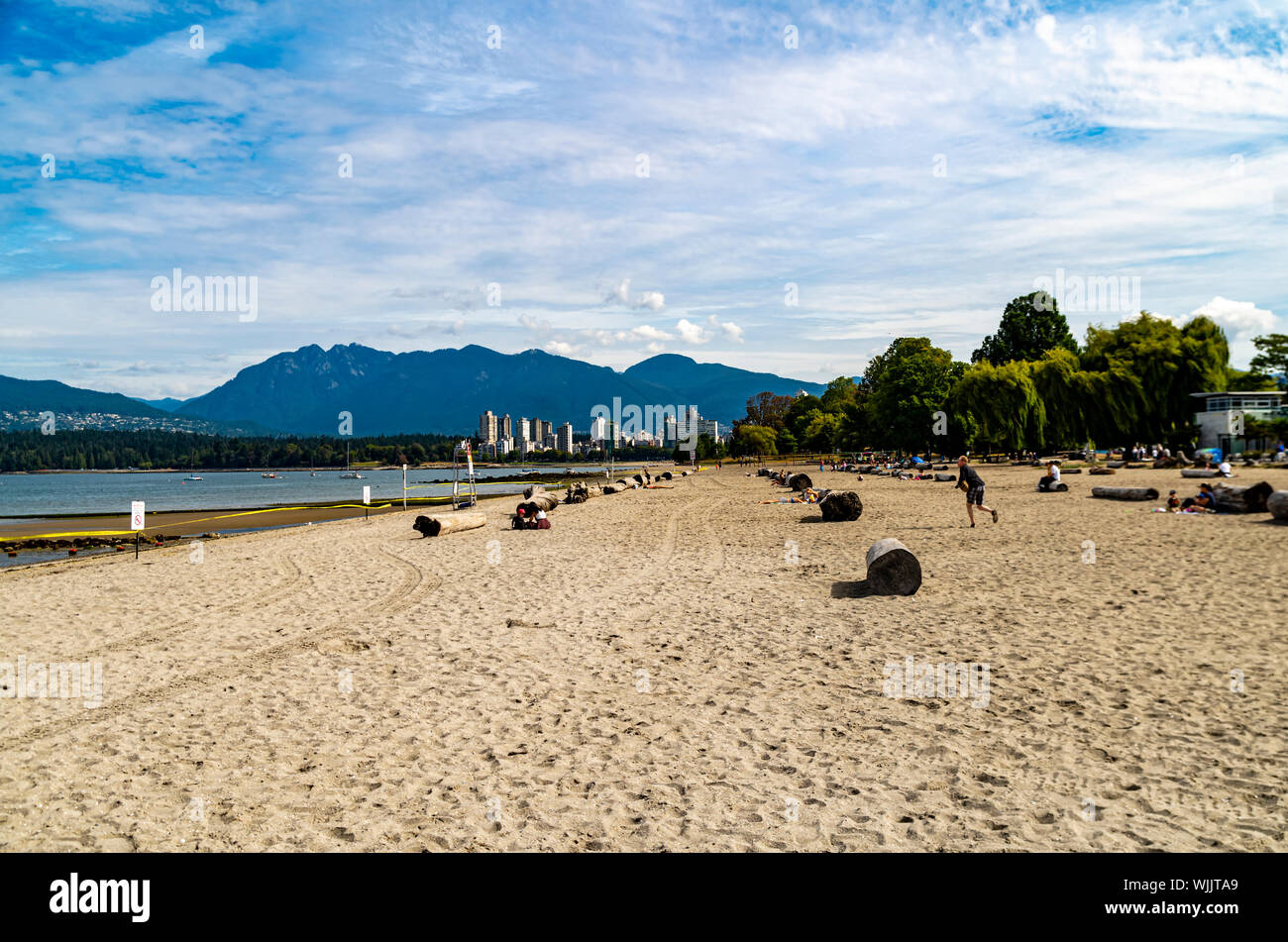 Walking from Kitts Beach to Granville Island gives great views of