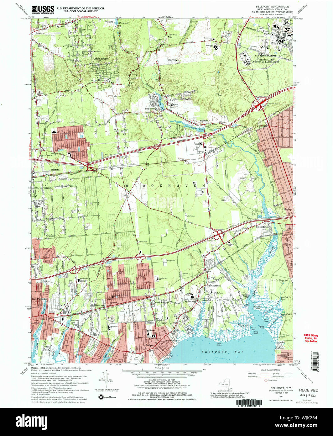 New York NY Bellport 137099 1967 24000 Restoration Stock Photo Alamy