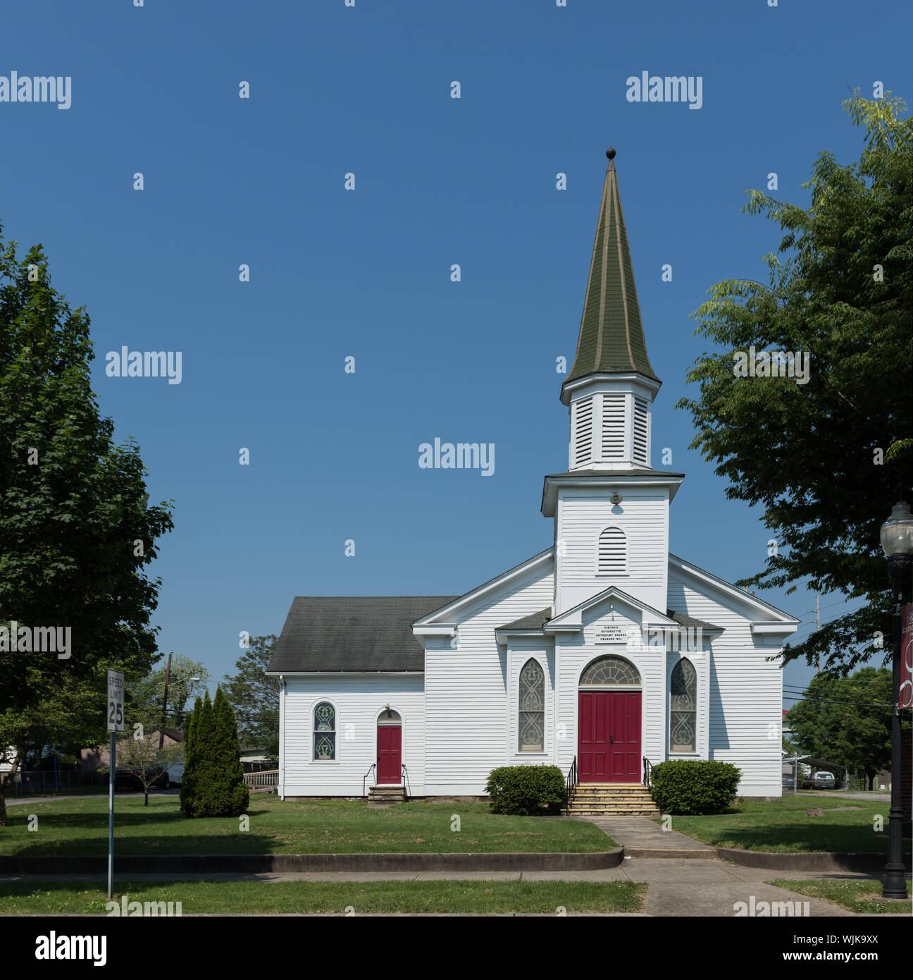 Historic Guyandotte Methodist Church, Huntington, West Virginia Stock Photo Alamy