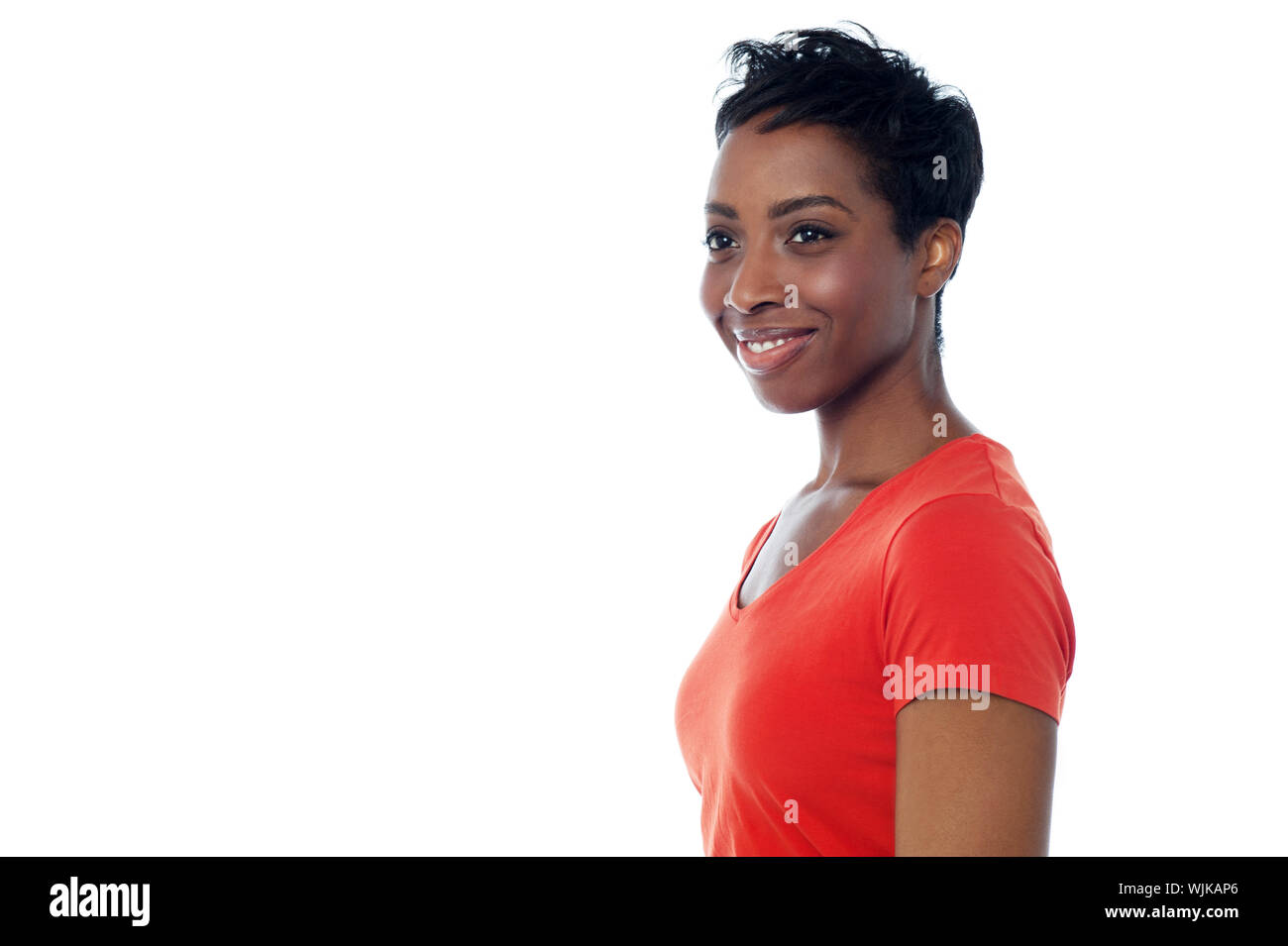 African lady model Cut Out Stock Images & Pictures - Alamy