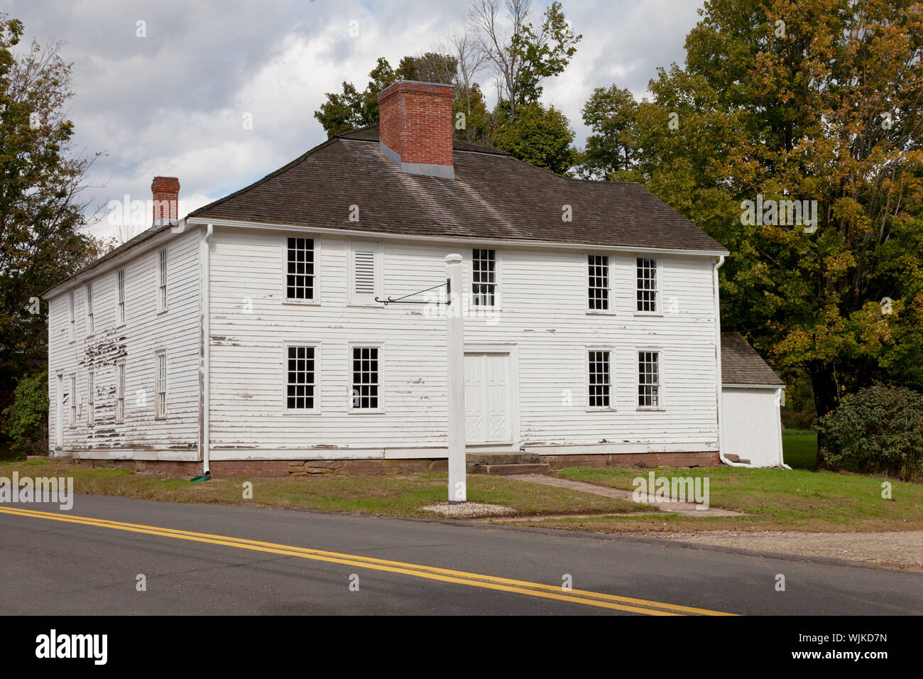Historic architecture in East Granby, Connecticut Stock Photo Alamy