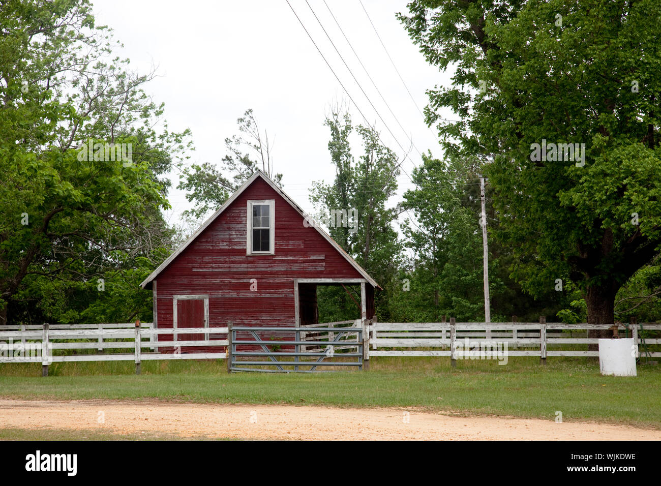 Historic building in Monroe County, Alabama Stock Photo Alamy