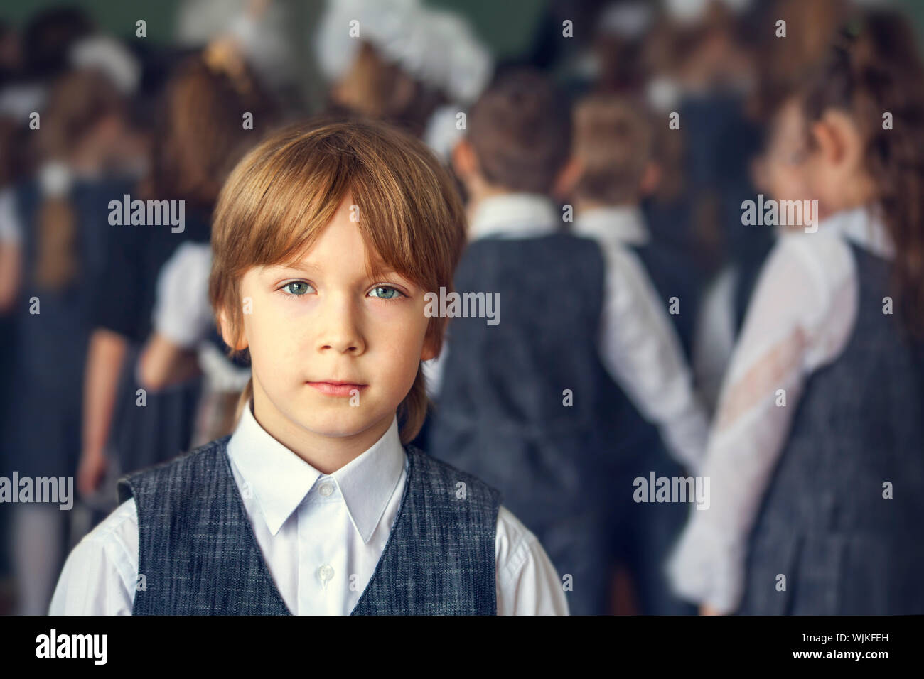 Portrait of a boy middle school Stock Photo - Alamy