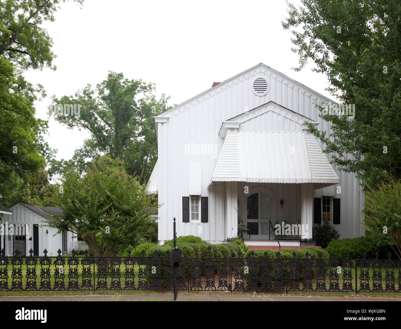Historic buildings in Camden, Alabama Stock Photo Alamy