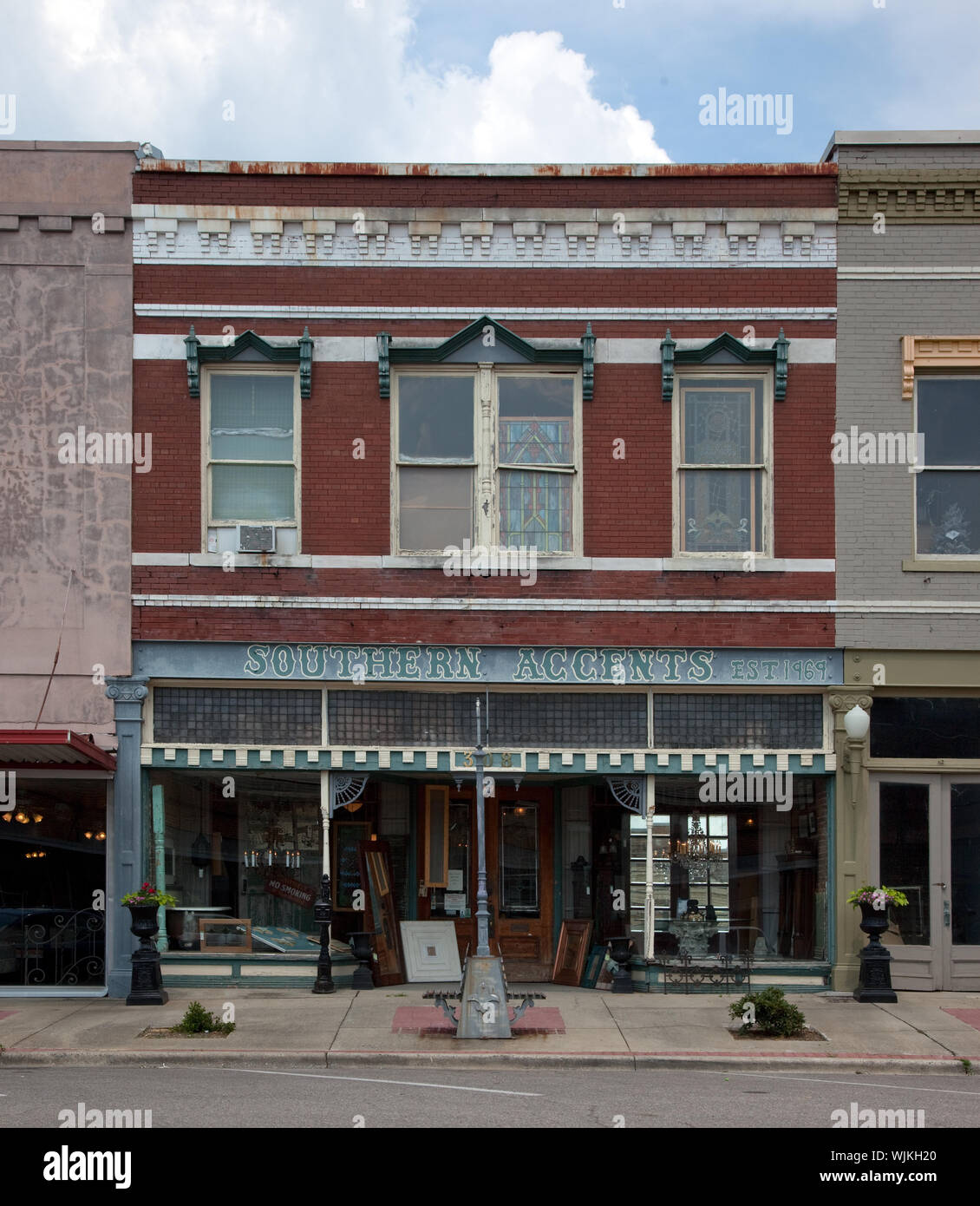 Historic buildings in Cullman, Alabama Stock Photo Alamy