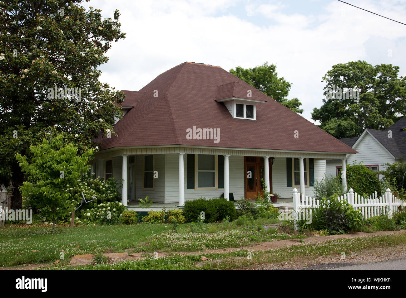 Historic buildings in Elkmont, Alabama Stock Photo Alamy