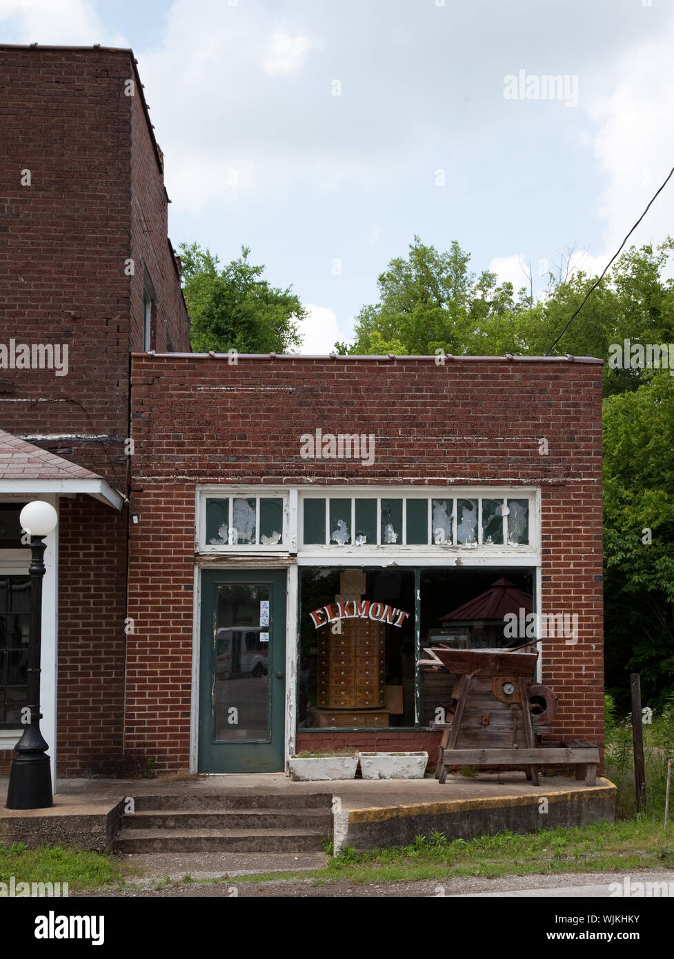 Historic buildings in Elkmont, Alabama Stock Photo Alamy