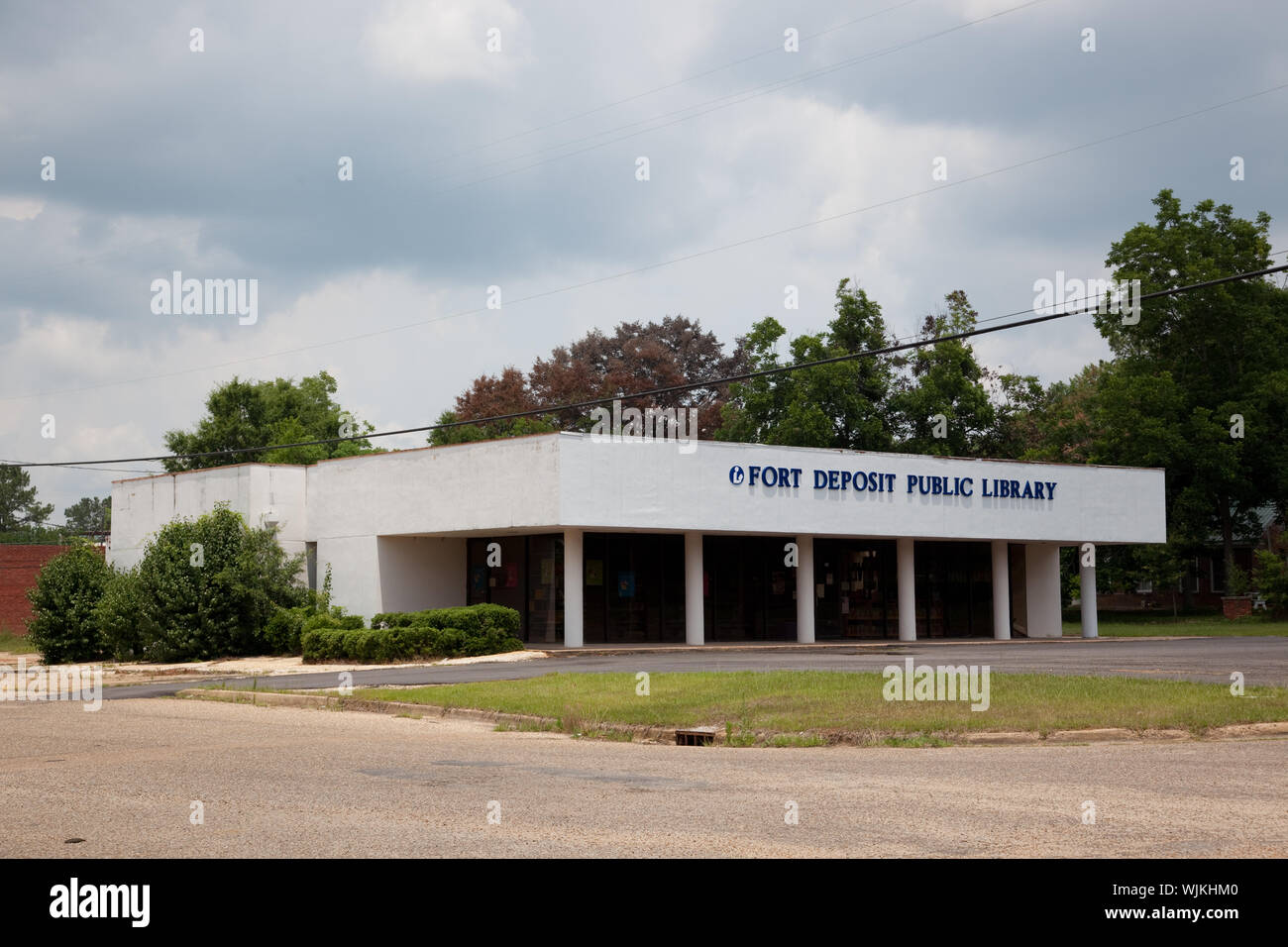 Historic buildings in Fort Deposit, Alabama Stock Photo Alamy