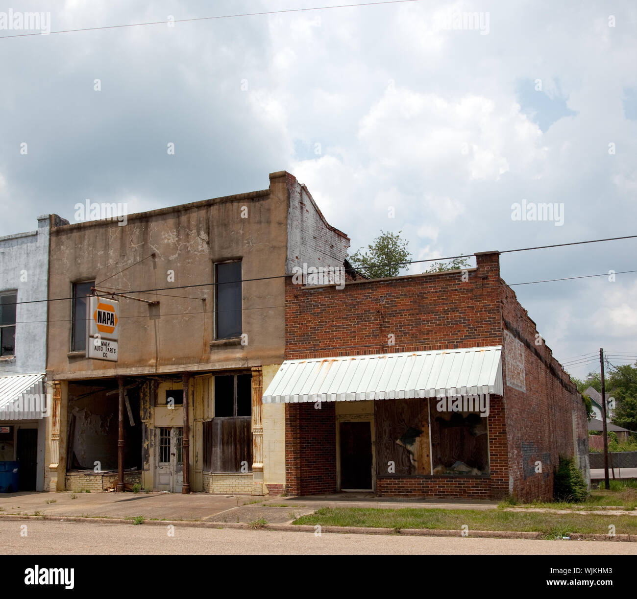 Historic buildings in Fort Deposit, Alabama Stock Photo Alamy