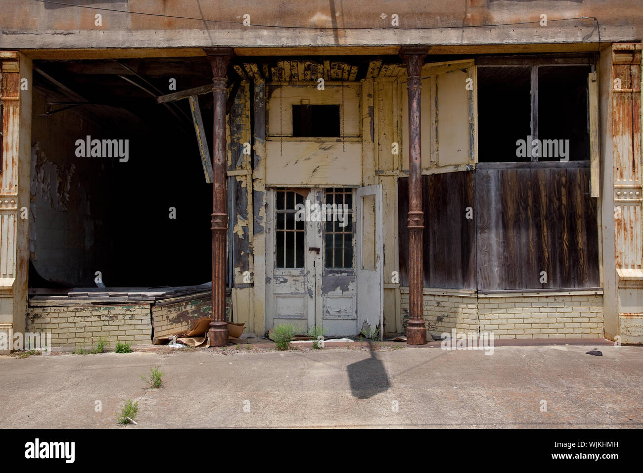 Historic buildings in Fort Deposit, Alabama Stock Photo Alamy