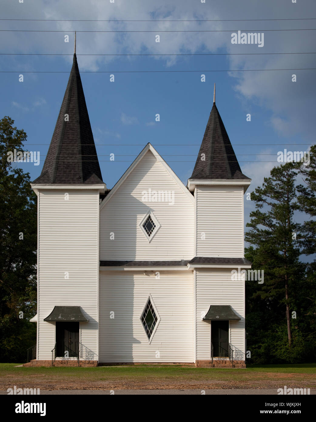 Historic buildings in Perdue Hill, Alabama Stock Photo Alamy