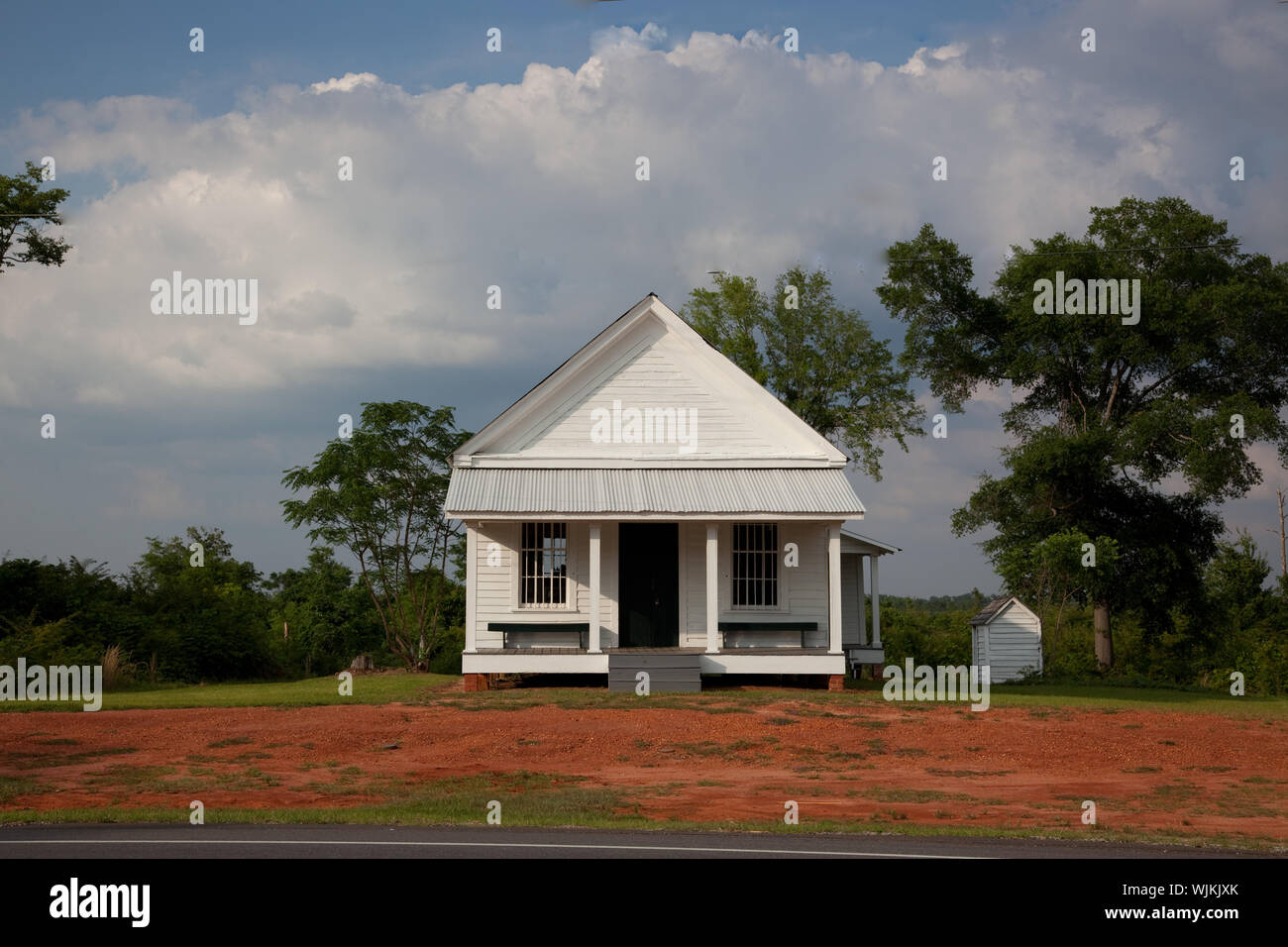 Historic buildings in Perdue Hill, Alabama Stock Photo Alamy