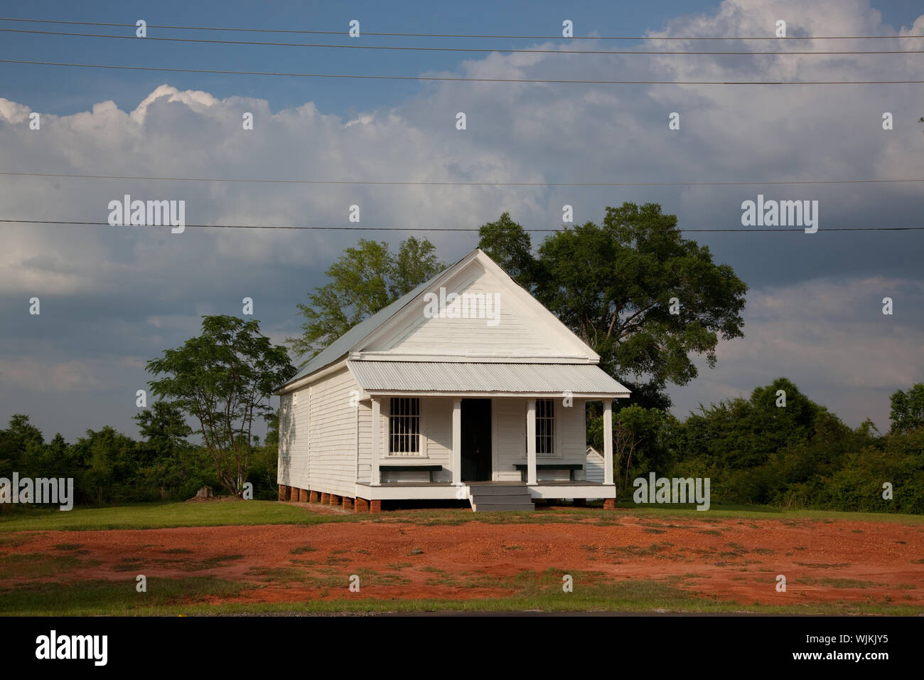 Historic buildings in Perdue Hill, Alabama Stock Photo Alamy