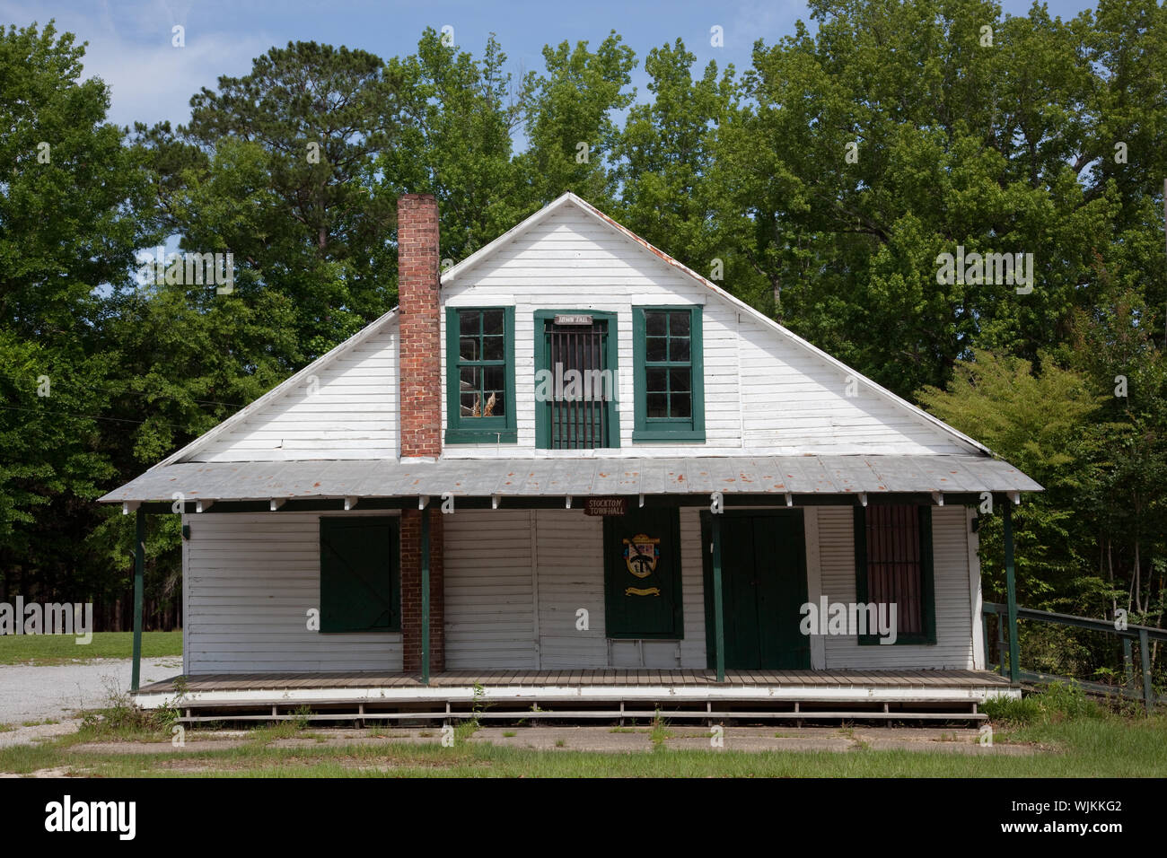 Historic buildings in Stockton, Alabama Stock Photo Alamy